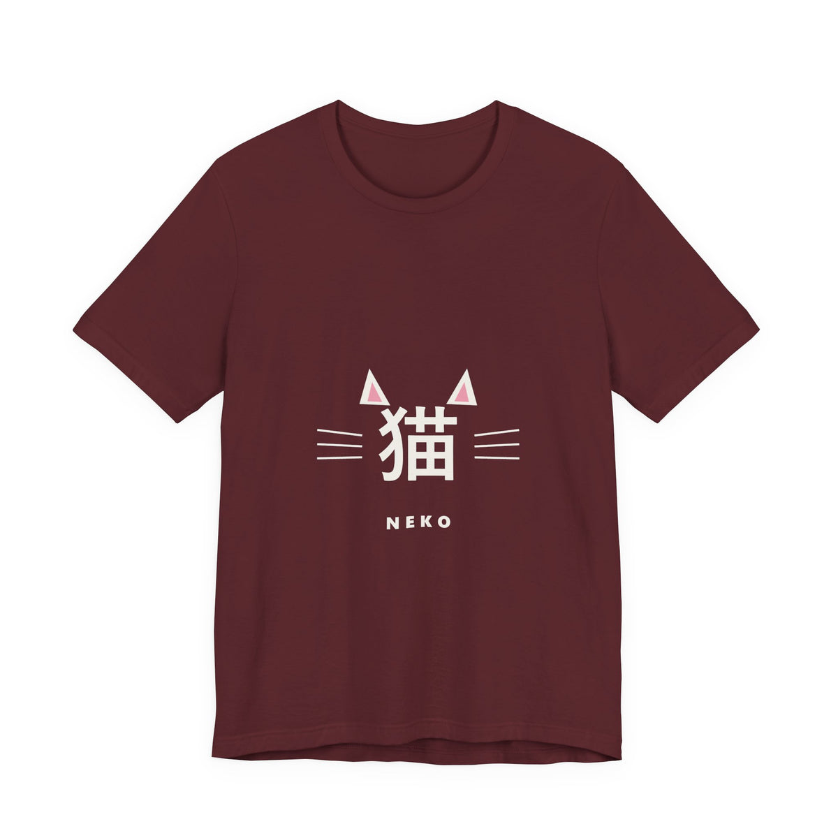 Neko T-Shirt in Maroon