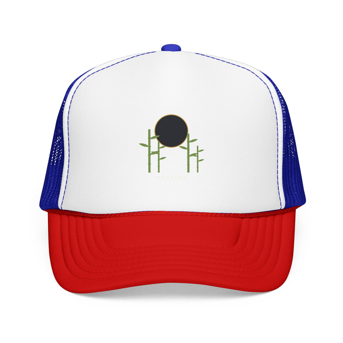 Tsukimi Trucker Cap in Red