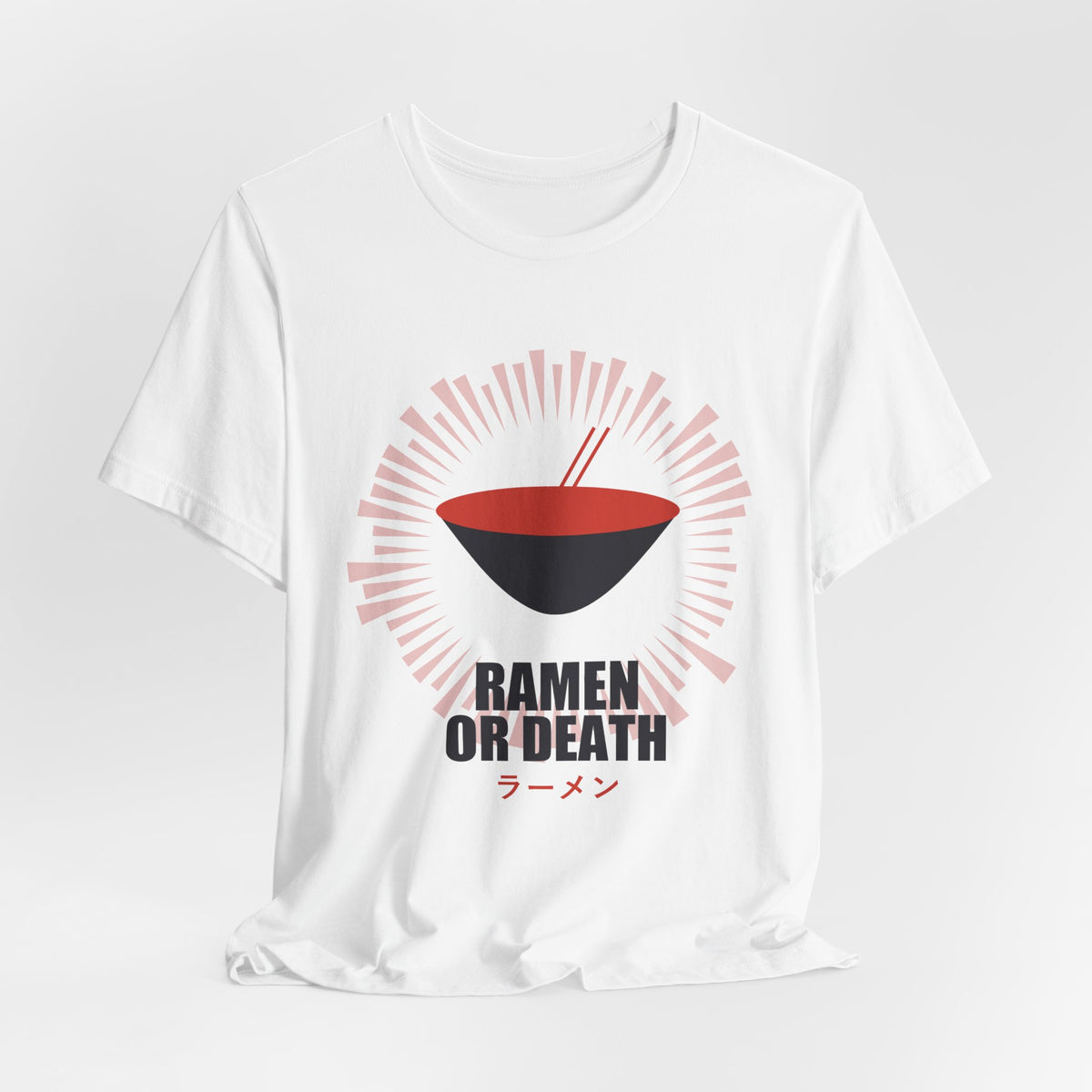 Ramen Or Death Anime T-Shirt - original anime design, view 4