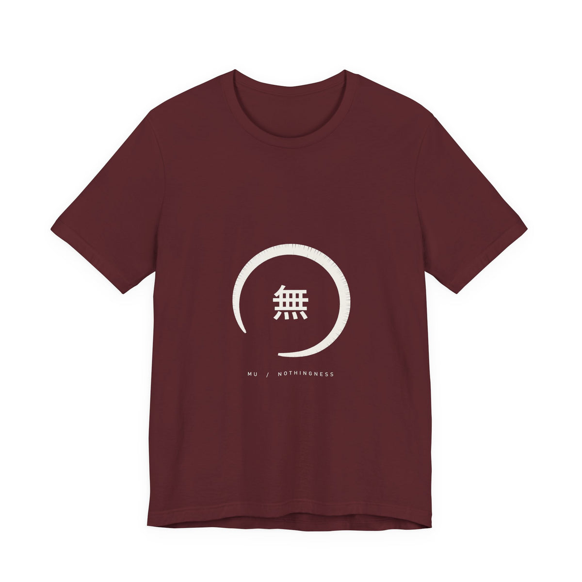 Ensō T-Shirt in Maroon