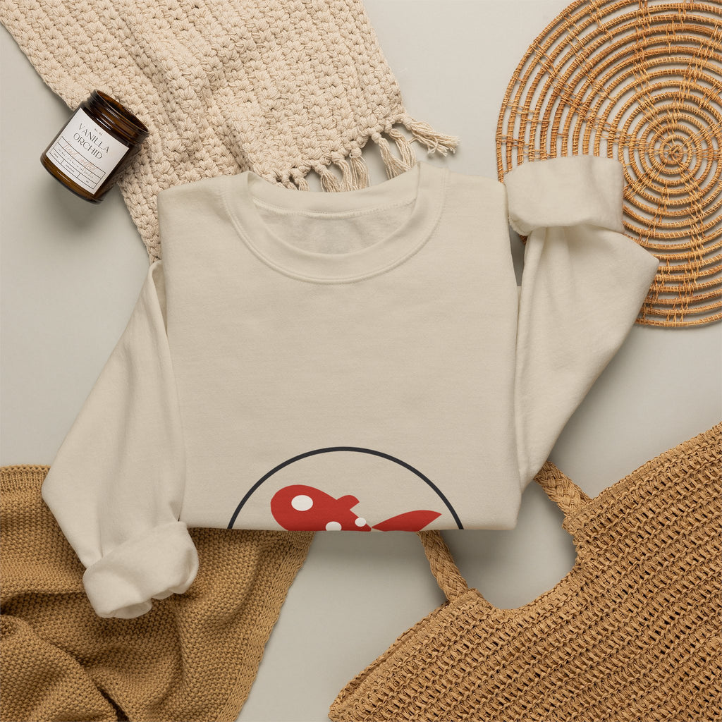 Koi Pair Sweatshirt - original anime design, view 12