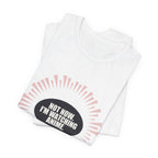 Not Now I'm Watching Anime T-Shirt - original anime design, view 3