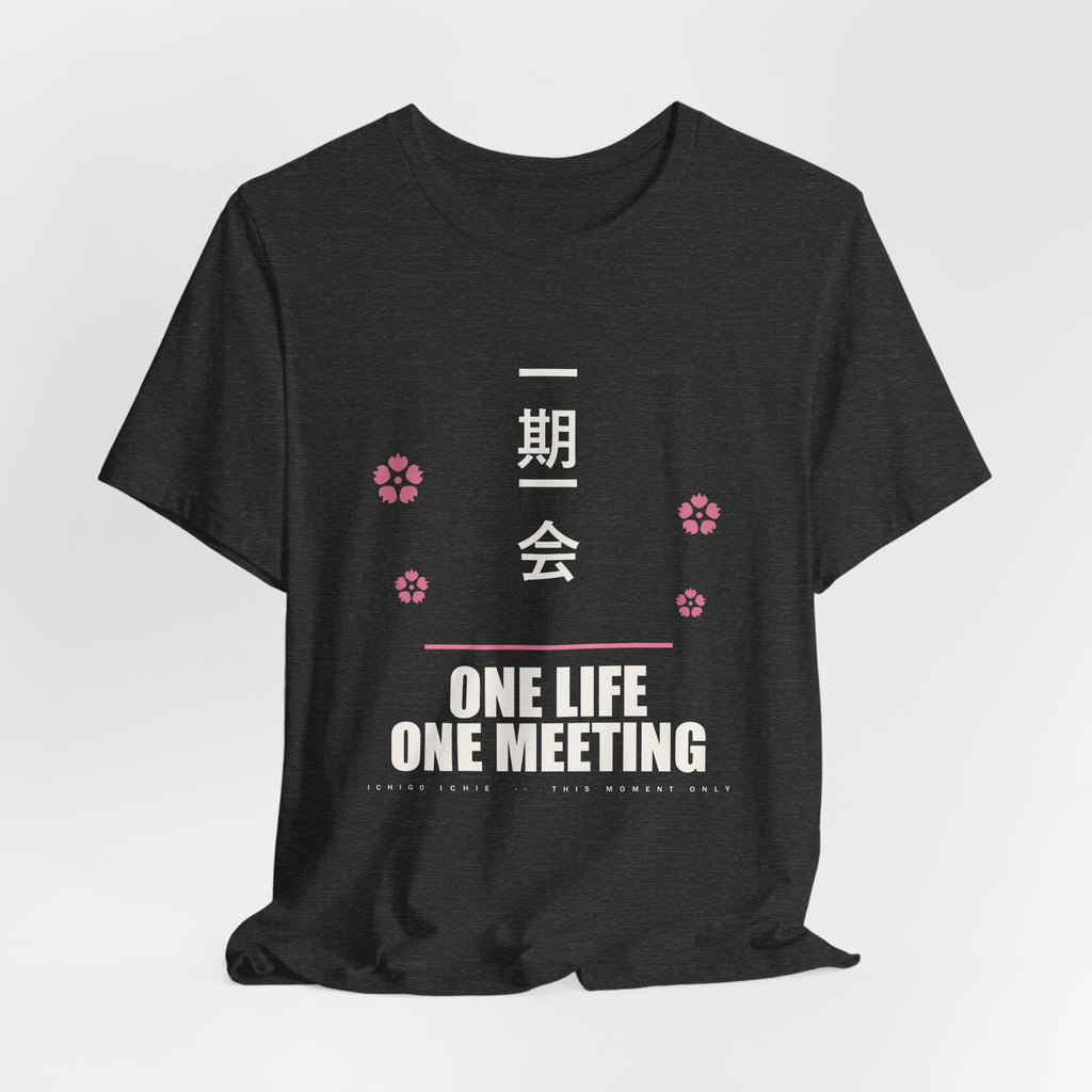 One Life One Meeting Anime T-Shirt - original anime design, view 19