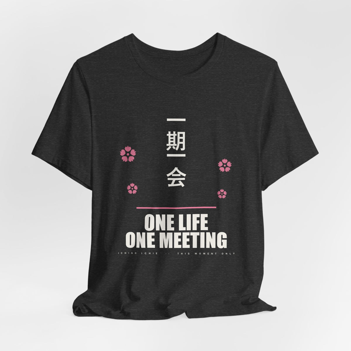 One Life One Meeting Anime T-Shirt - original anime design, view 19
