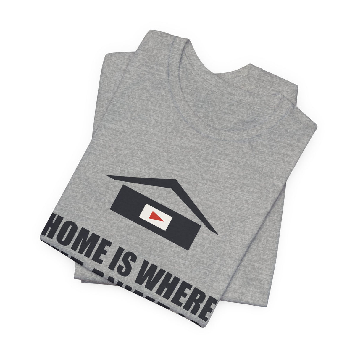 Home Is Where The Anime Is T-Shirt - original anime design, view 15