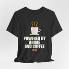 Powered By Anime And Coffee T-Shirt - original anime design, view 19
