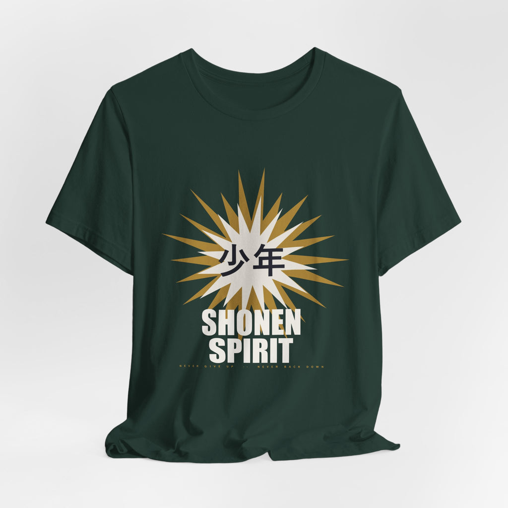 Shonen Spirit Anime T-Shirt - original anime design, view 13