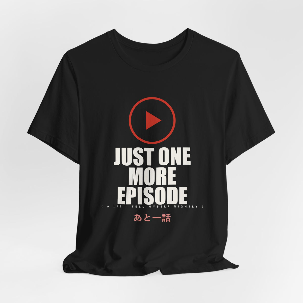 One More Episode Anime T-Shirt - original anime design, view 7