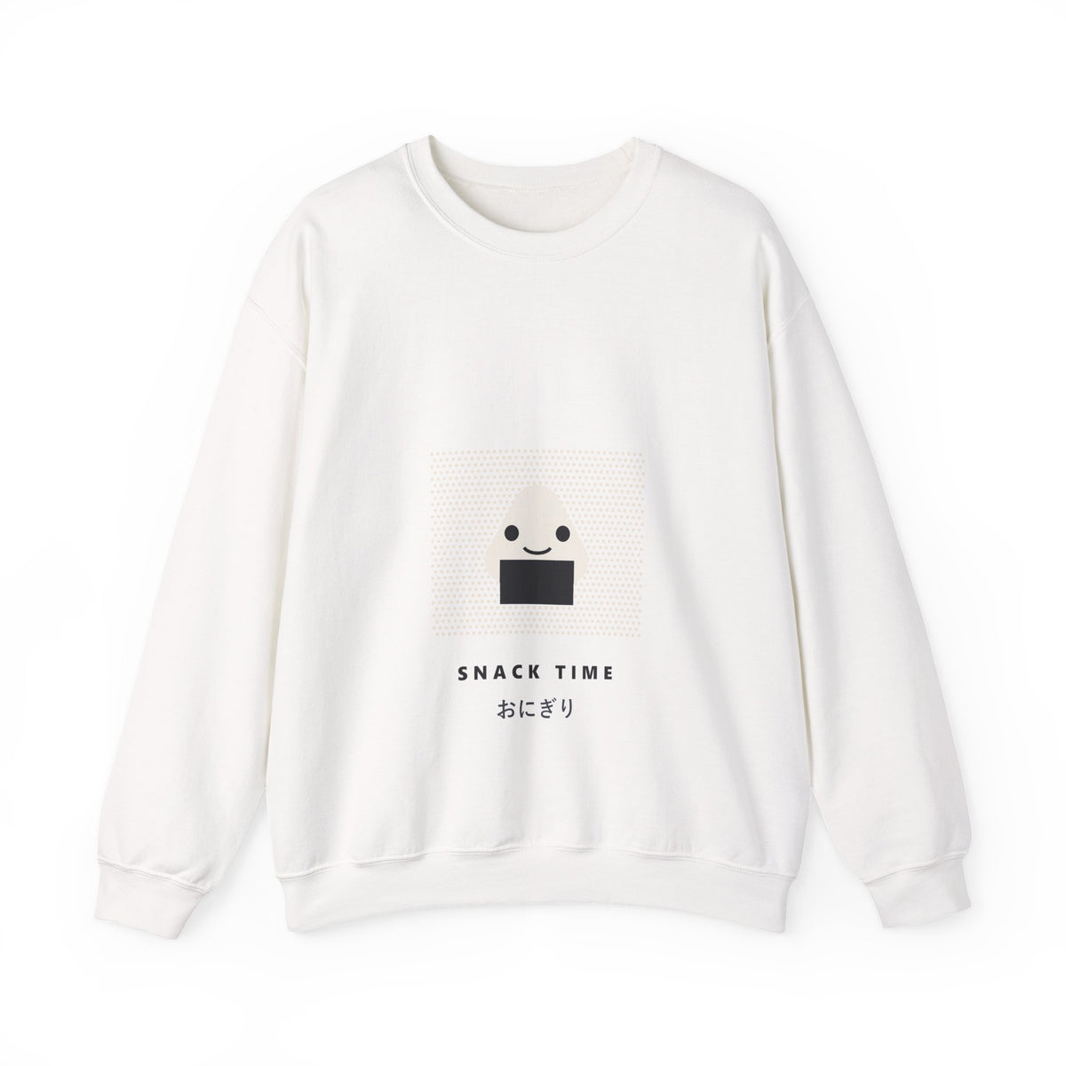 Snack Time Sweatshirt in White