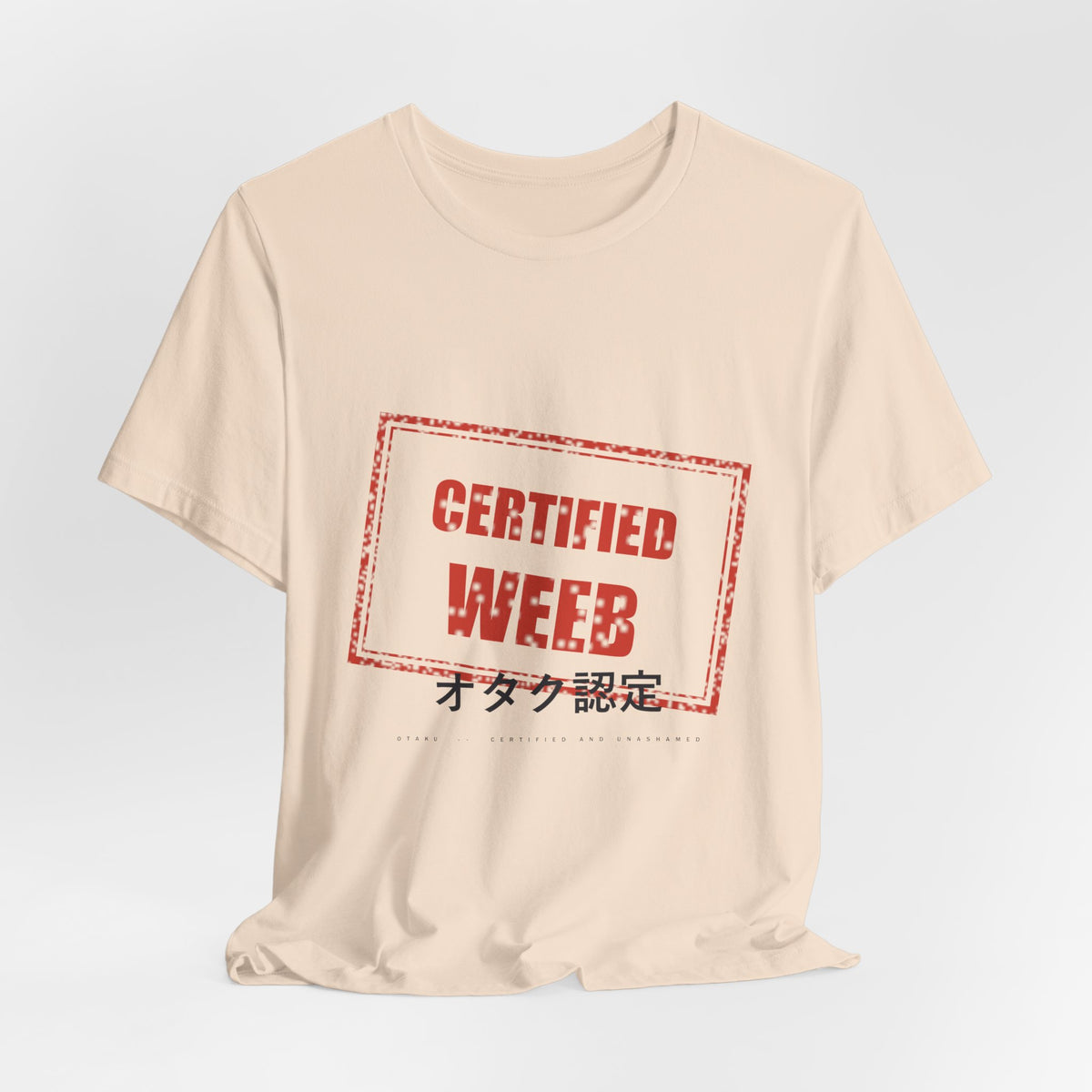 Certified Weeb Anime T-Shirt - original anime design, view 10