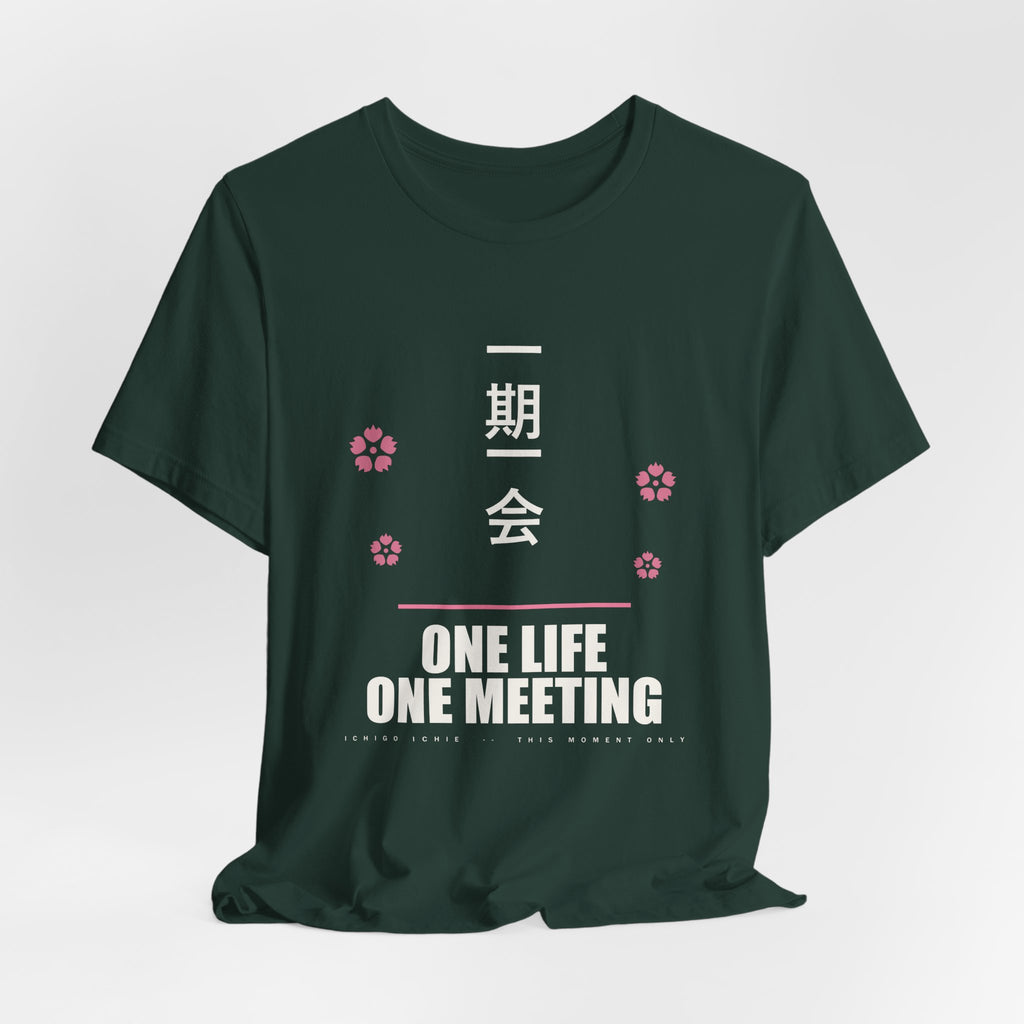 One Life One Meeting Anime T-Shirt - original anime design, view 13