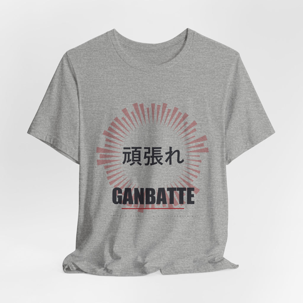 Ganbatte Anime T-Shirt - original anime design, view 16