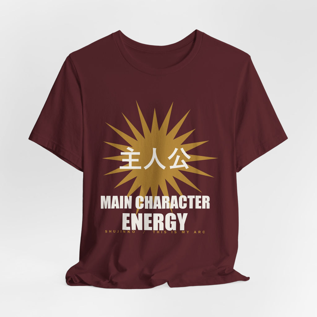 Main Character Energy Anime T-Shirt - original anime design, view 25