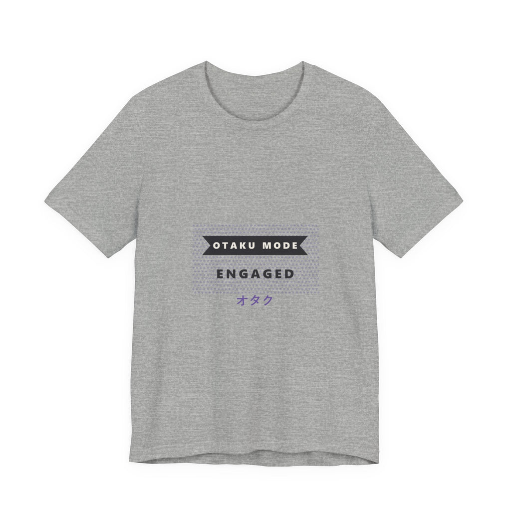 Otaku Mode T-Shirt in Athletic Heather