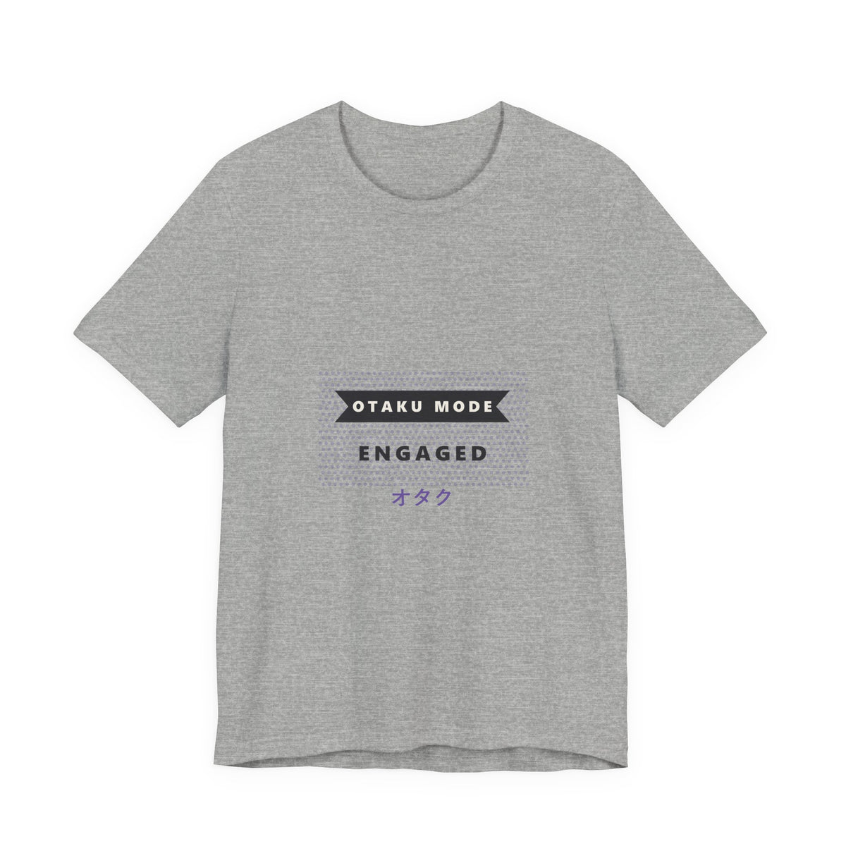 Otaku Mode T-Shirt in Athletic Heather