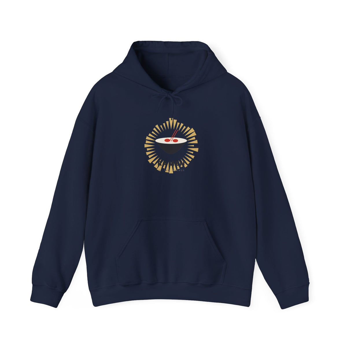 Ramen Is The Answer Hoodie in Navy