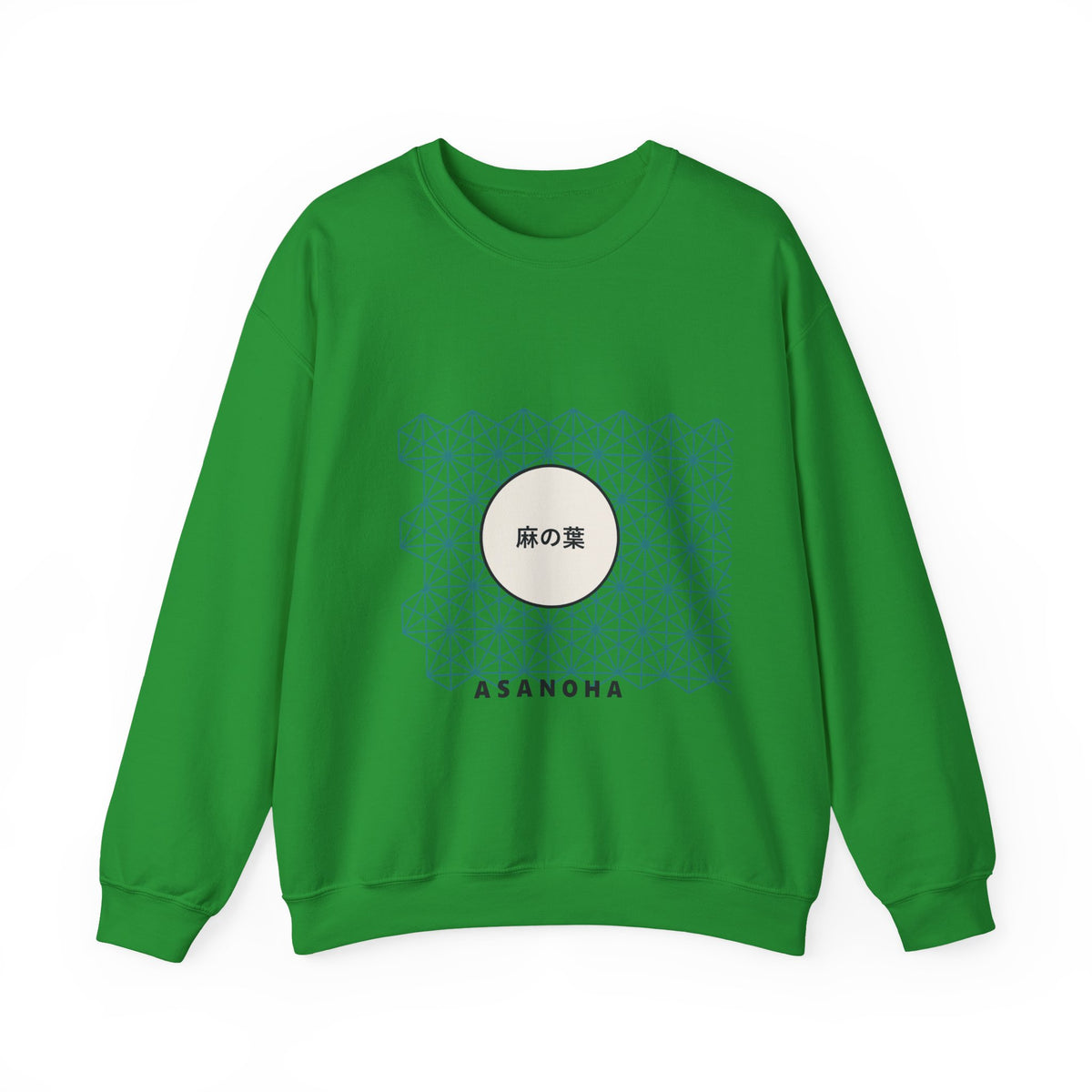 Asanoha Sweatshirt in Irish Green