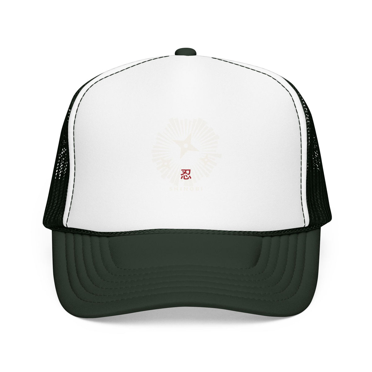 Shinobi Trucker Cap in Dark Green