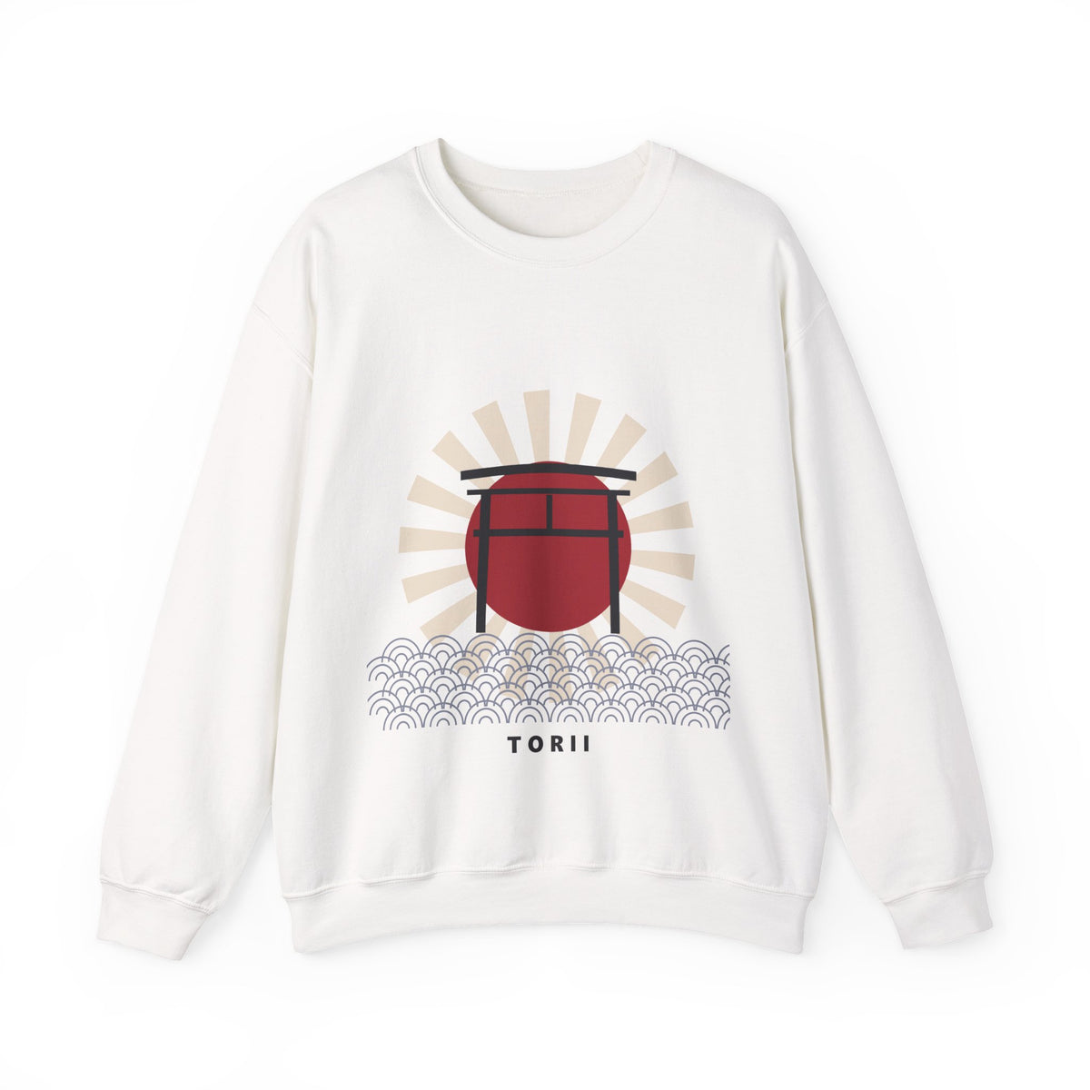 Torii Gate Sweatshirt in White
