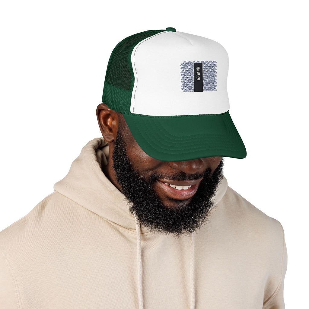 Seigaiha Trucker Cap - original anime design, view 20
