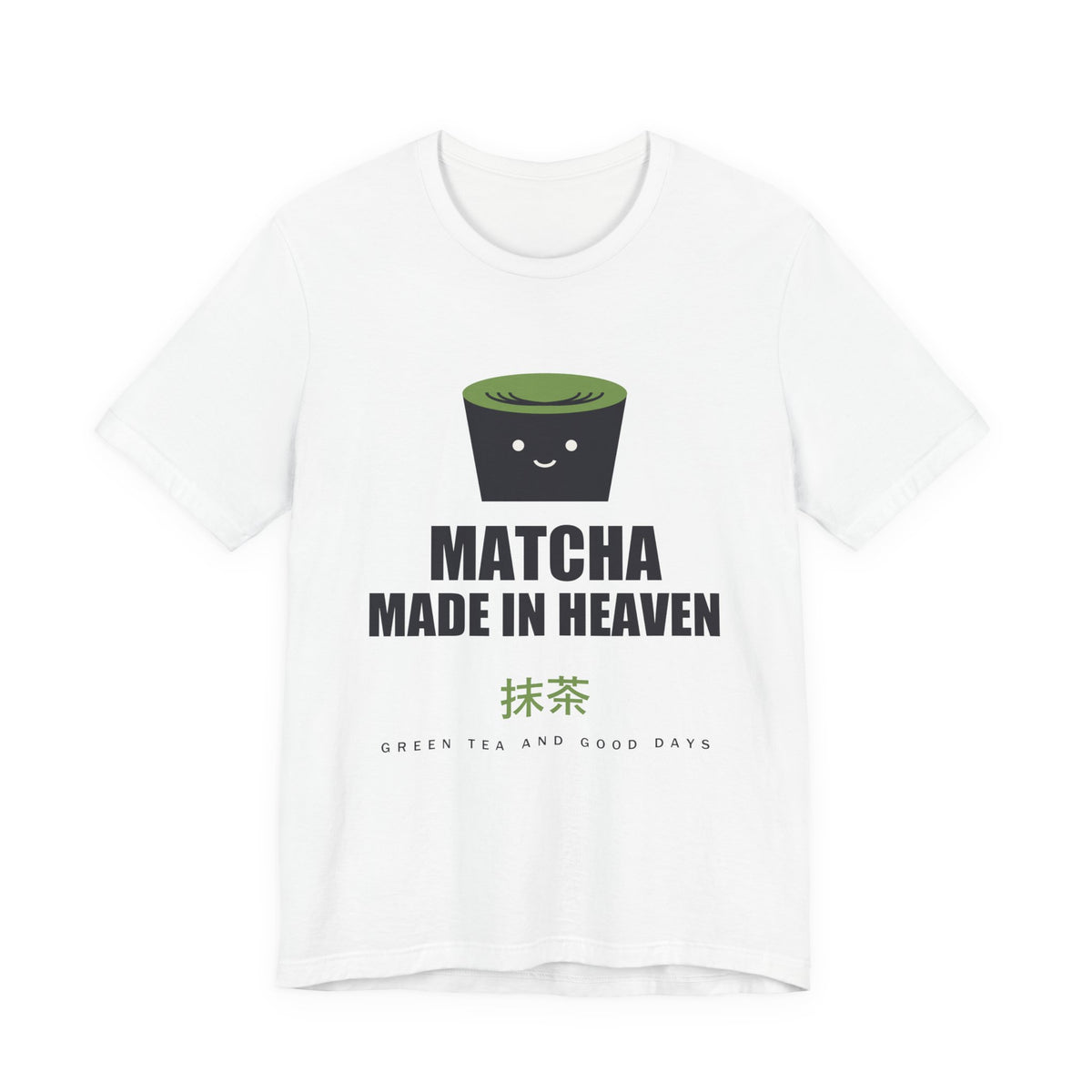 Matcha Made In Heaven Anime T-Shirt in White