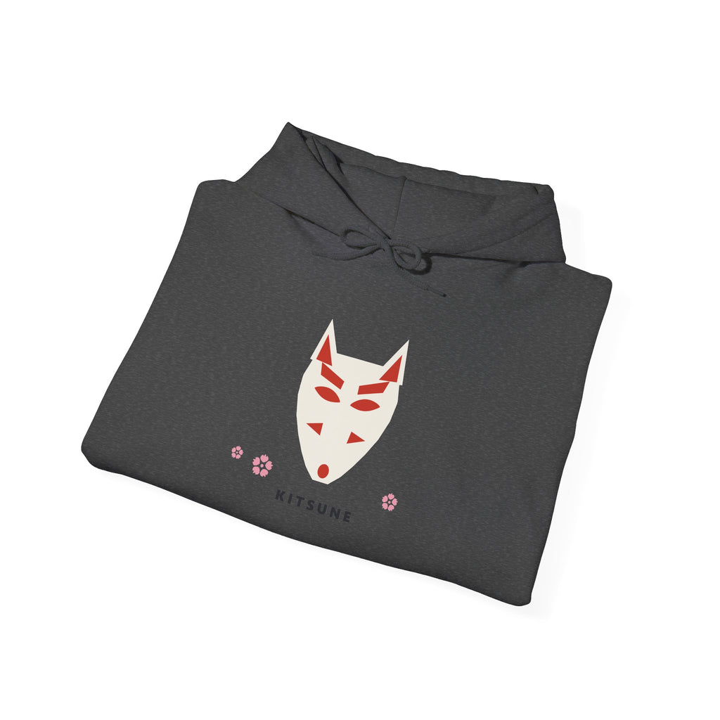Kitsune Mask Hoodie - original anime design, view 27