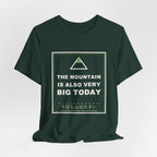 The Mountain Is Also Very Big Today Funny Anime T-Shirt - original anime design, view 12