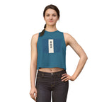 Seigaiha Crop Top - original anime design, view 17
