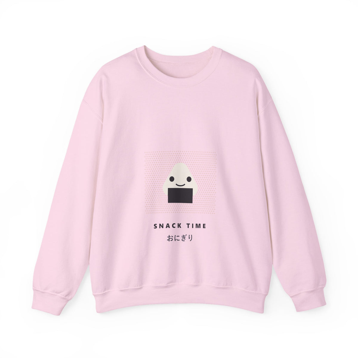 Snack Time Sweatshirt in Light Pink