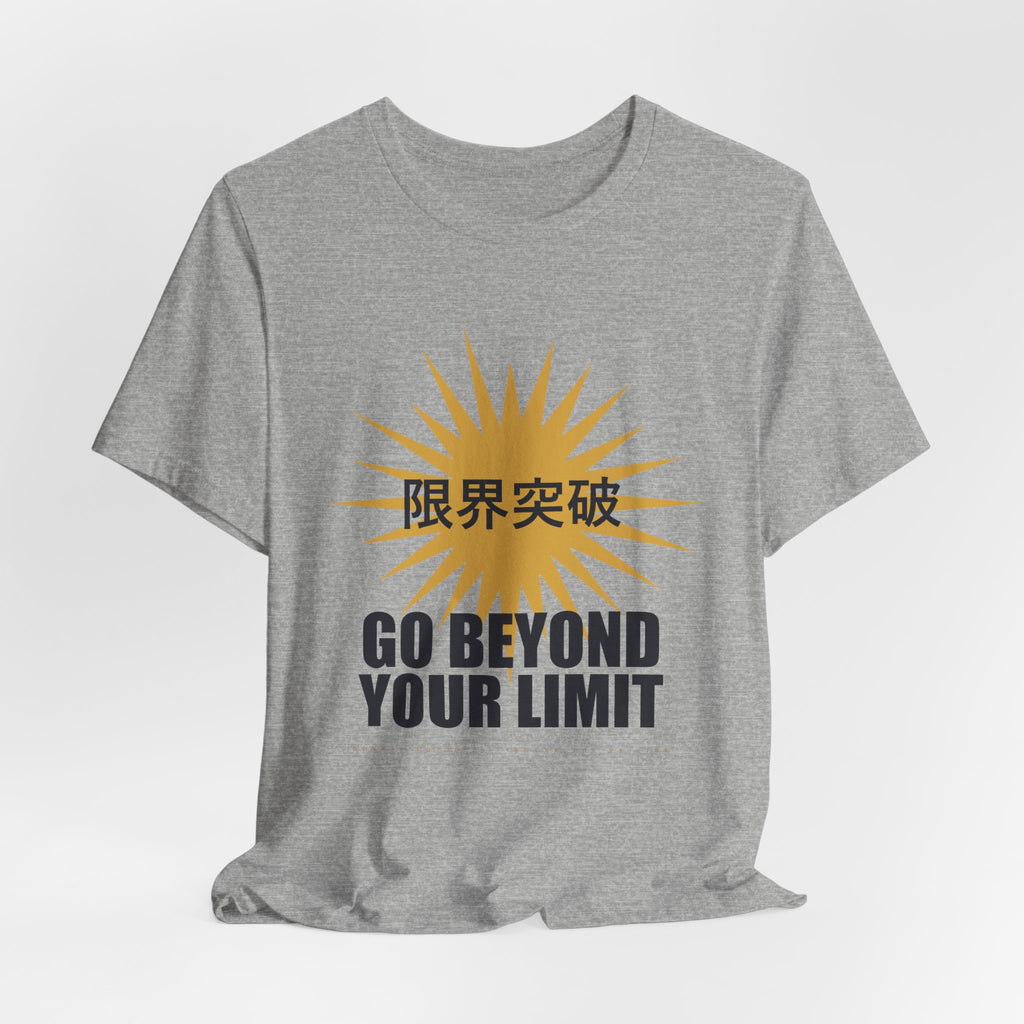 Go Beyond Your Limit Anime T-Shirt - original anime design, view 16