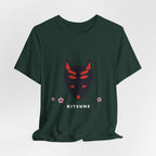 Kitsune Mask T-Shirt - original anime design, view 6
