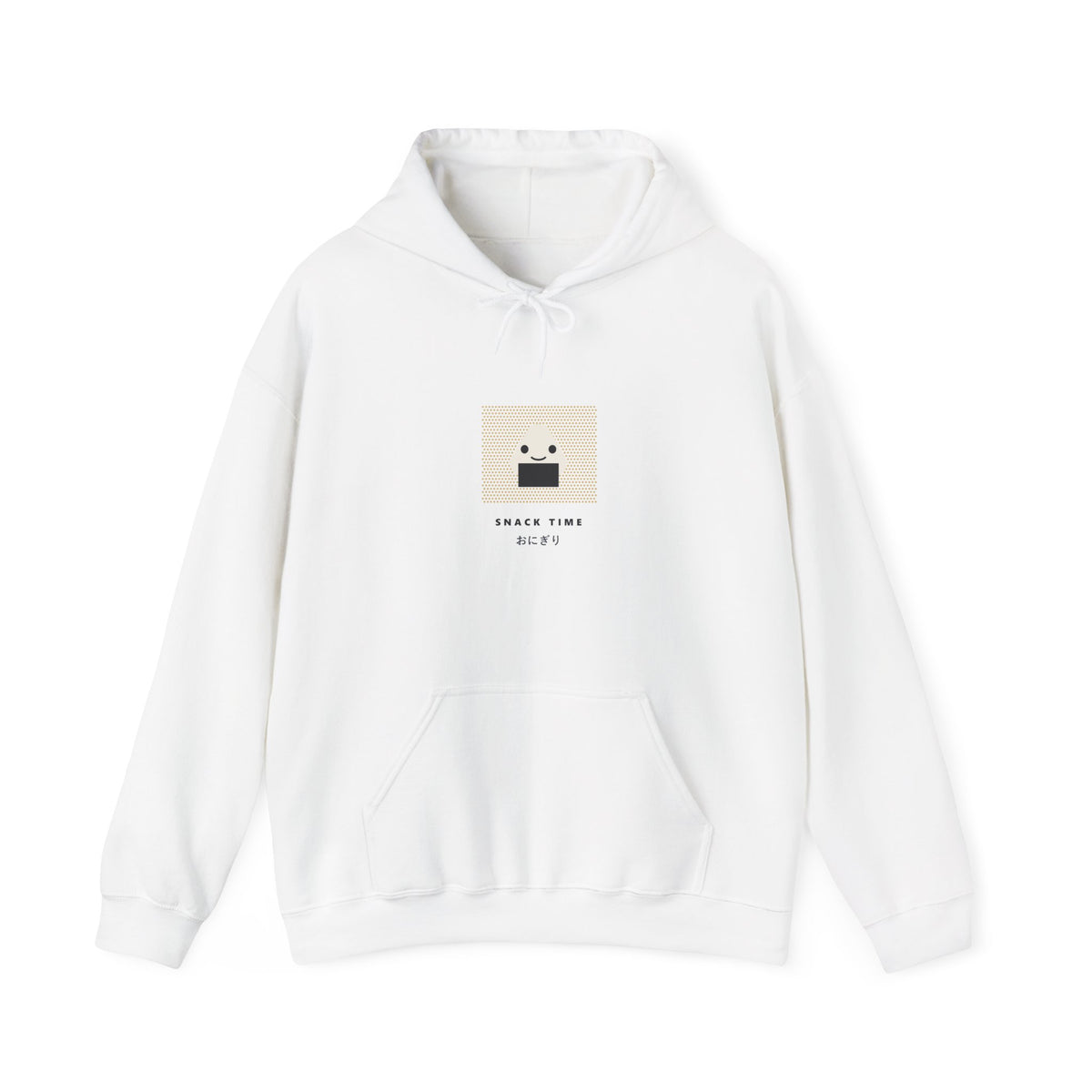 Snack Time Hoodie in White