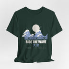 Ride The Wave Anime T-Shirt - original anime design, view 13