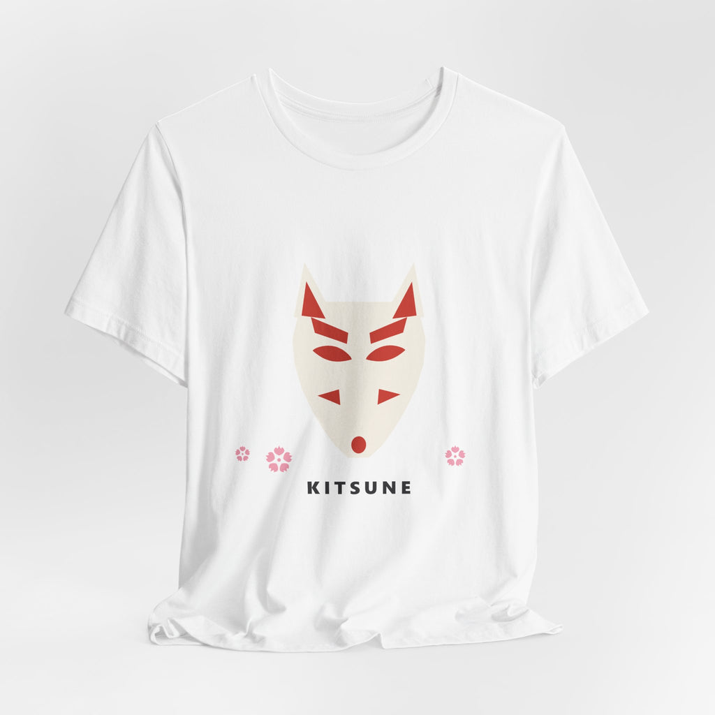 Kitsune Mask T-Shirt - original anime design, view 15