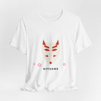 Kitsune Mask T-Shirt - original anime design, view 15