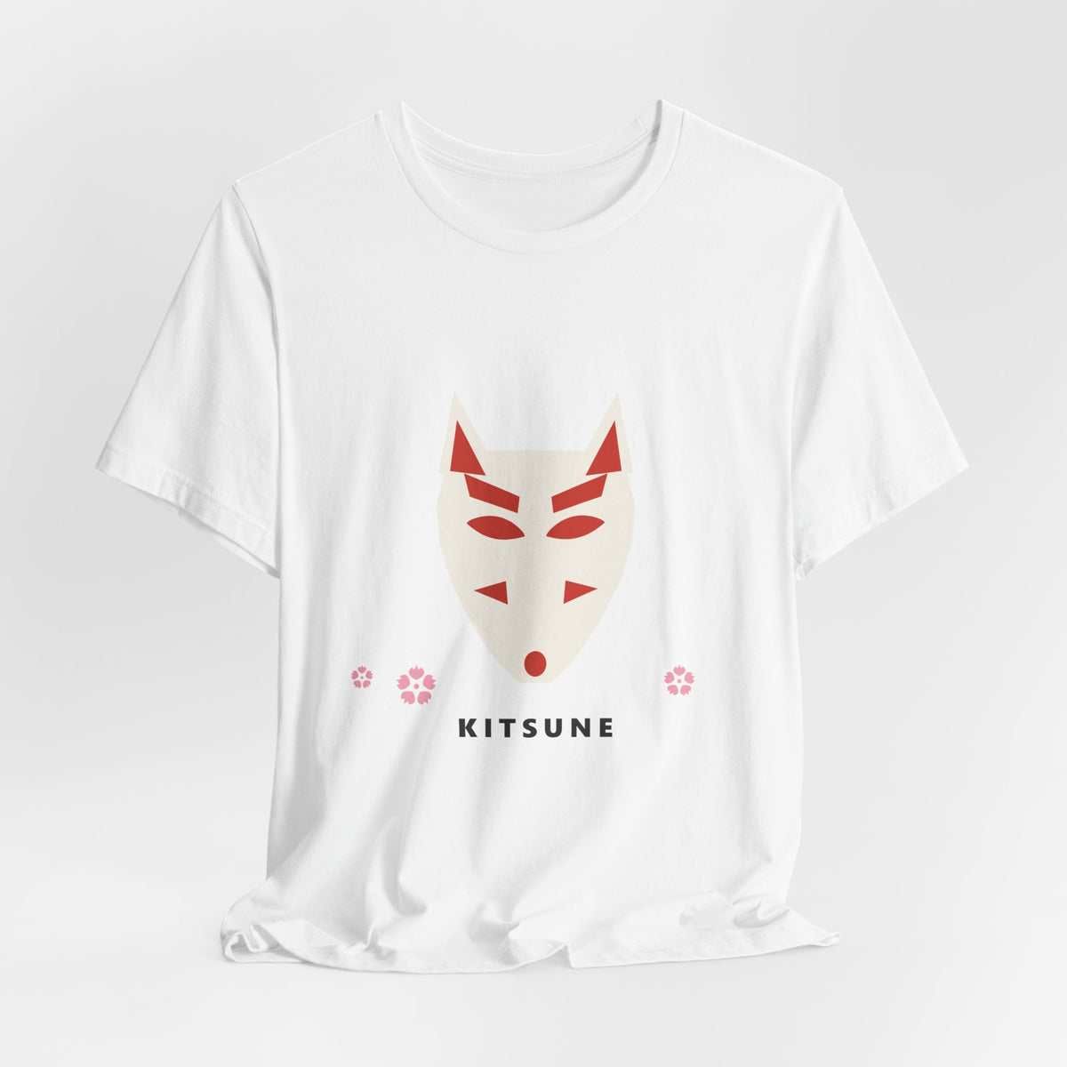 Kitsune Mask T-Shirt - original anime design, view 15