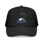 Fuji & Wave Trucker Cap in Black