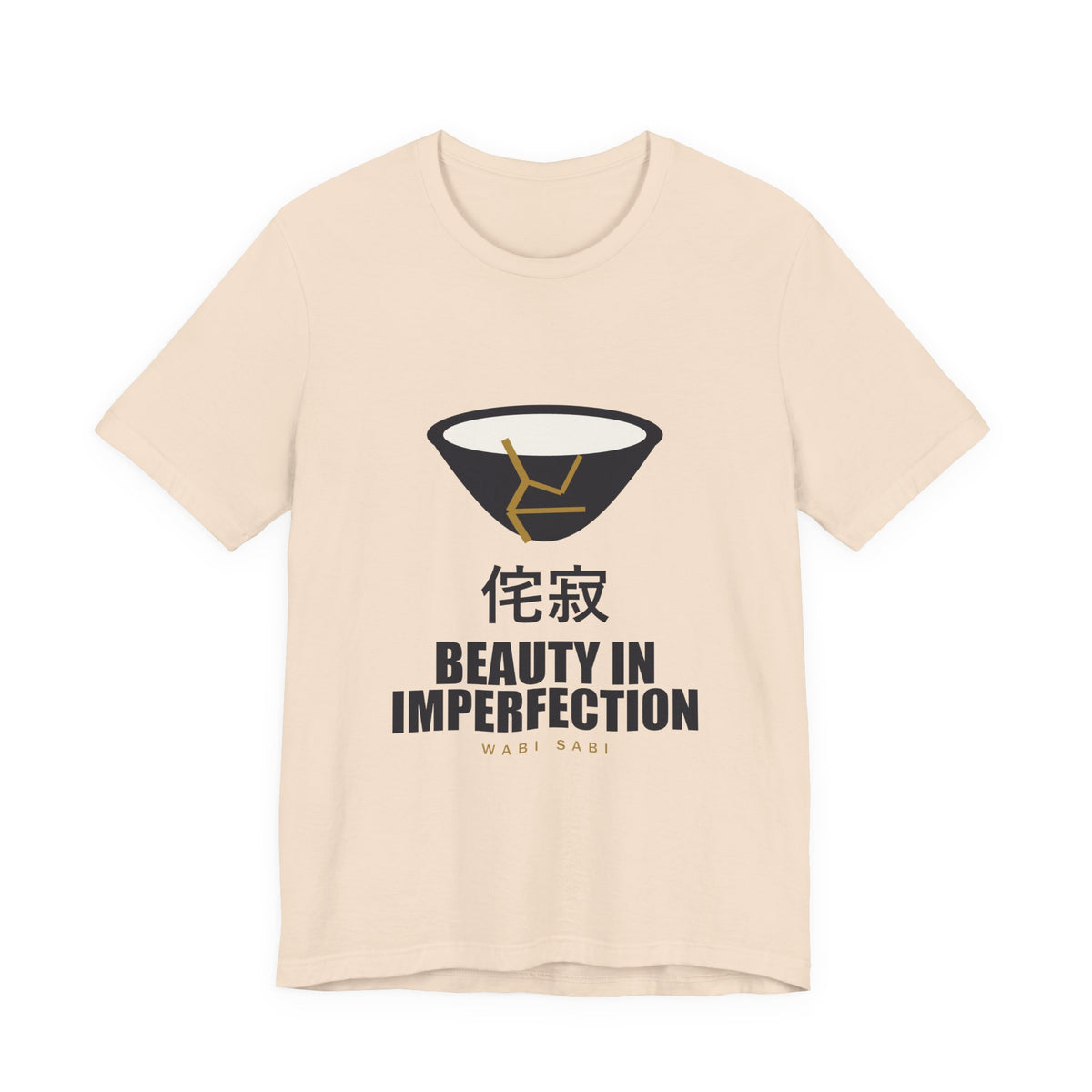 Wabi Sabi Anime T-Shirt in Soft Cream