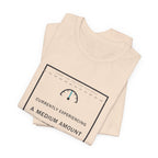 Currently Experiencing A Medium Amount Of Feelings Funny Anime T-Shirt - original anime design, view 8