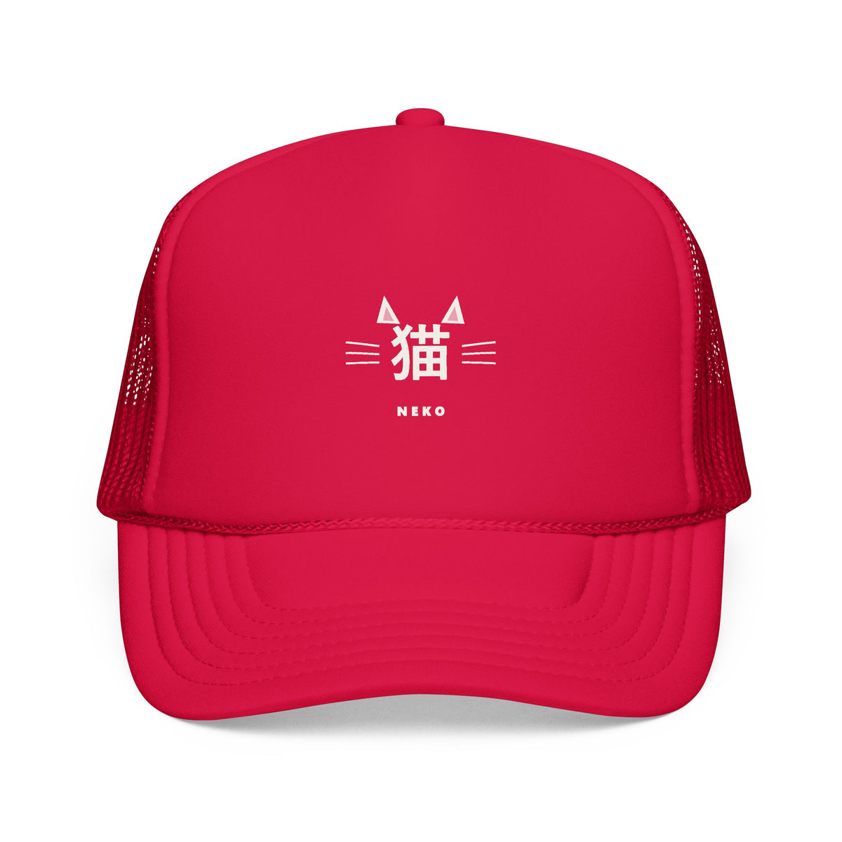 Neko Trucker Cap in Red