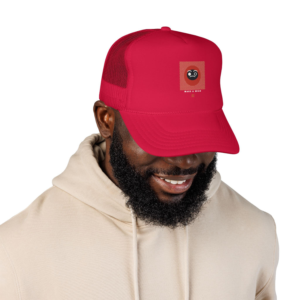 Daruma Wish Trucker Cap - original anime design, view 38