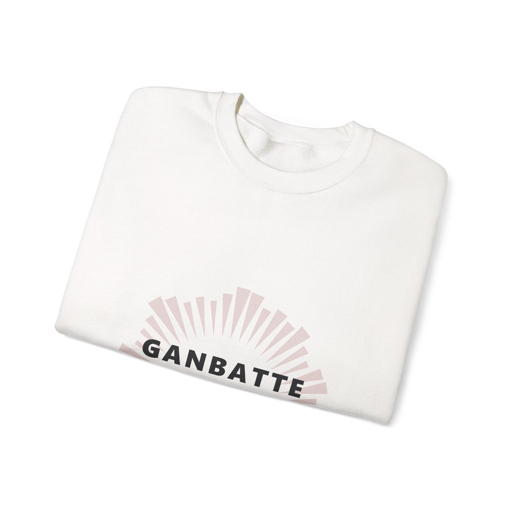 Ganbatte Sweatshirt - original anime design, view 2