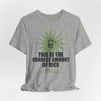 This Is The Correct Amount Of Rice Funny Anime T-Shirt - original anime design, view 15