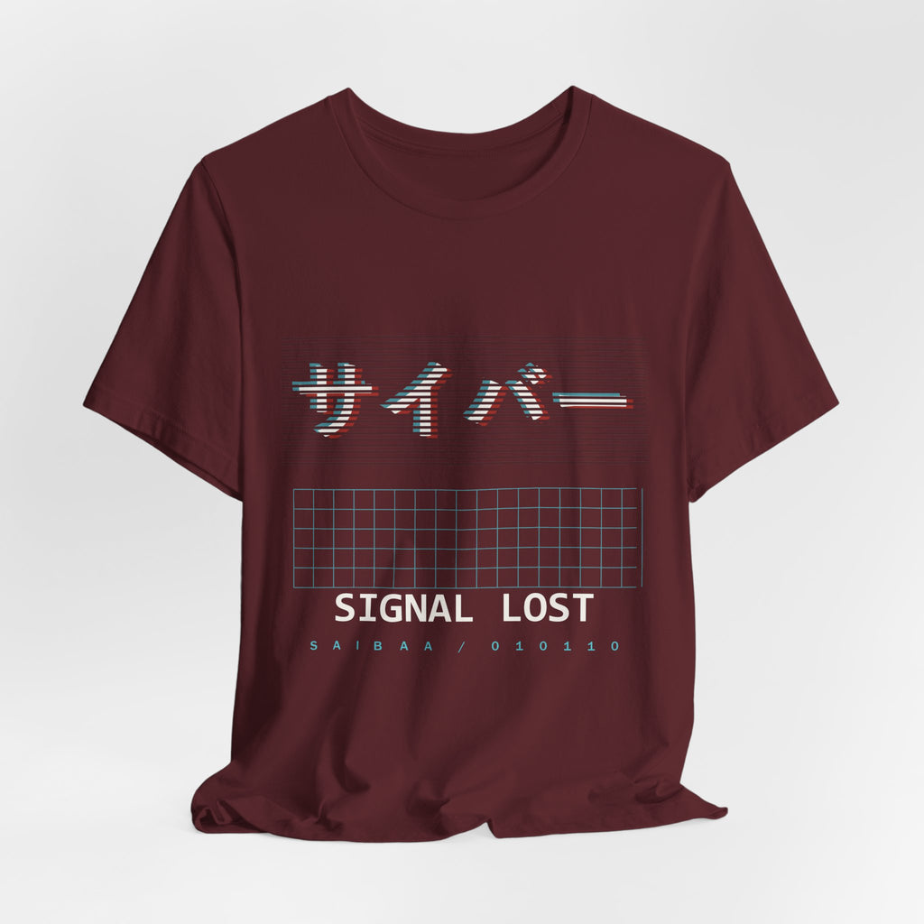 Cyber Glitch Anime T-Shirt - original anime design, view 25