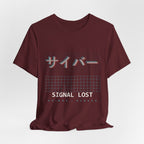 Cyber Glitch Anime T-Shirt - original anime design, view 25