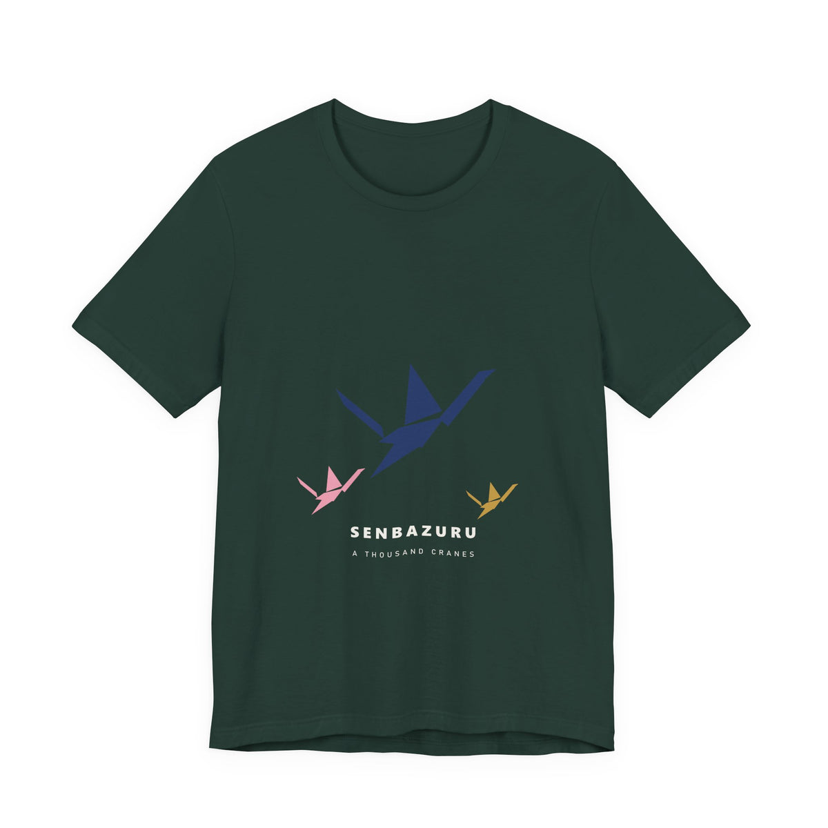 Senbazuru T-Shirt in Forest