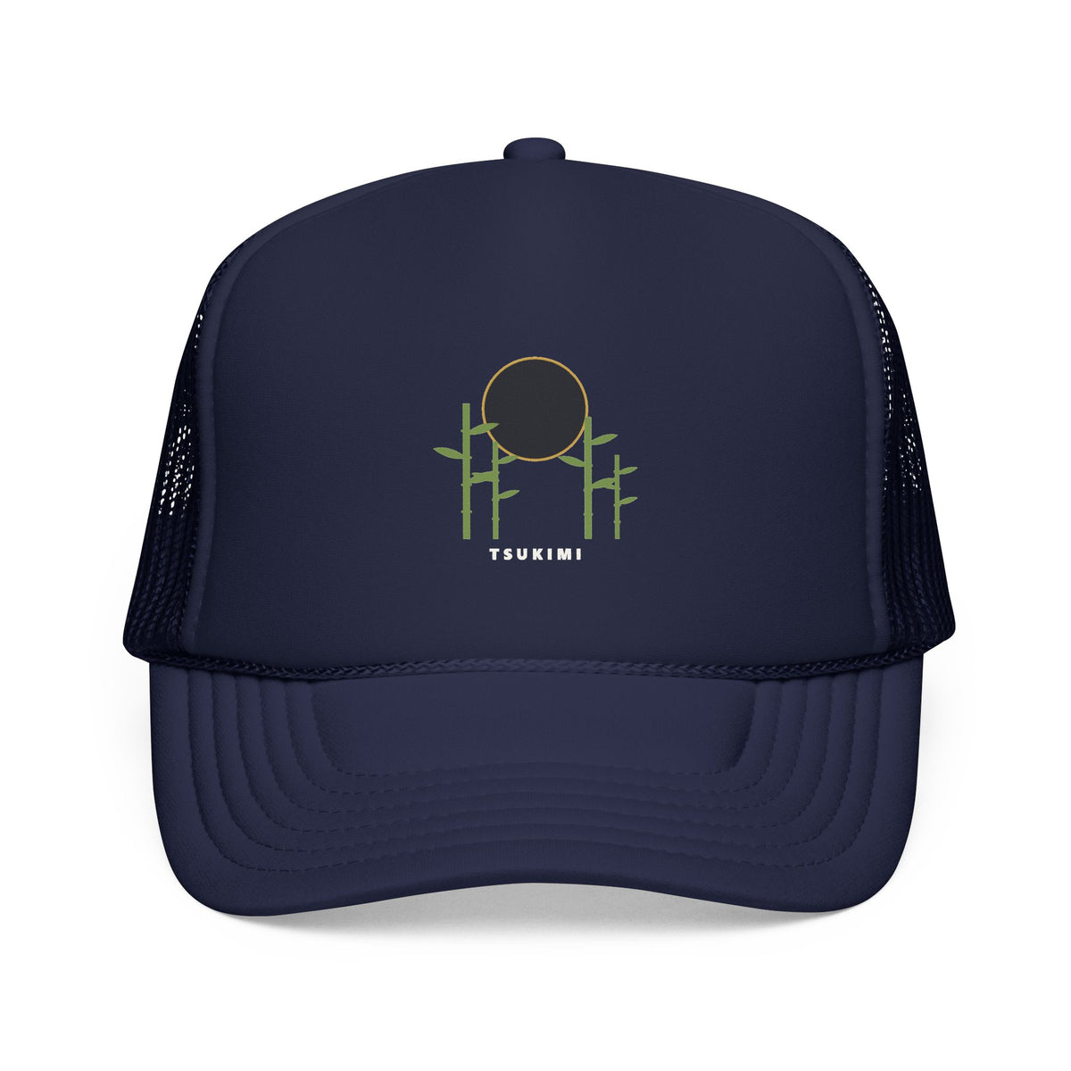 Tsukimi Trucker Cap in Dark Navy