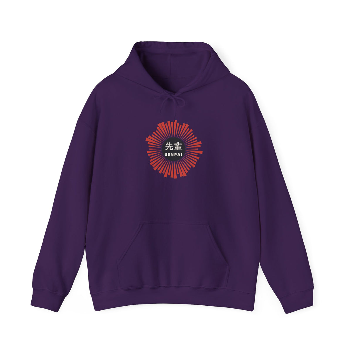 Senpai Hoodie in Purple