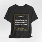 Training Montage Postponed Due To Weather Funny Anime T-Shirt - original anime design, view 18