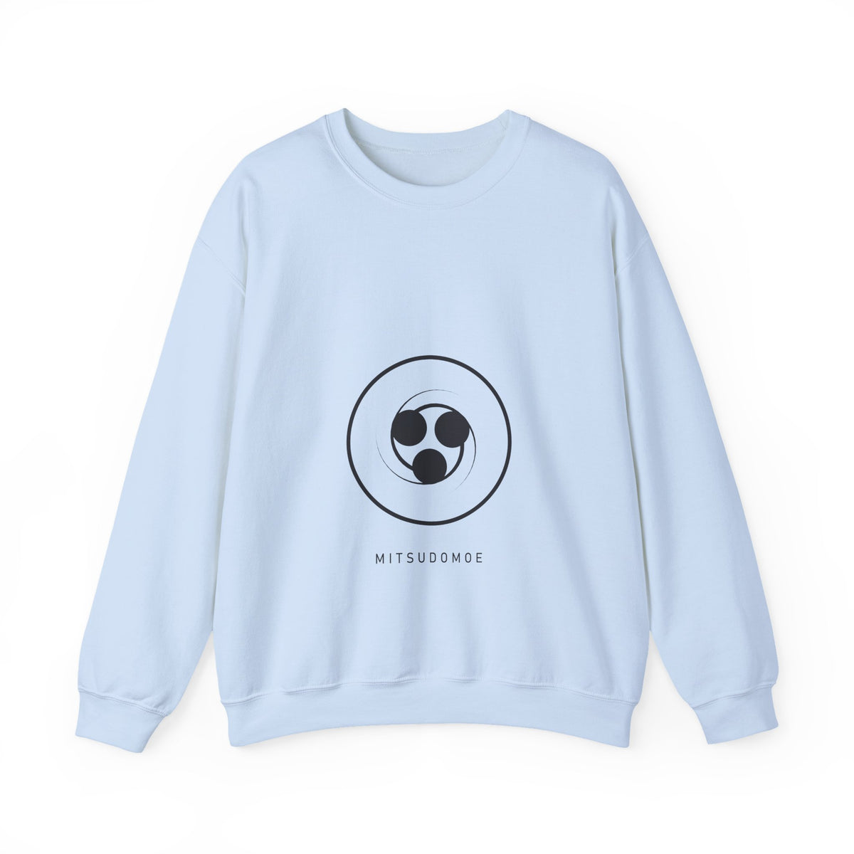 Mitsudomoe Sweatshirt in Light Blue